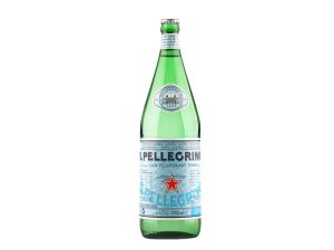 S. Pellegrino Sparkling M. Water (Glass Bottle) - 12x1 ltr