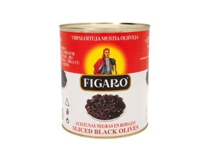 Figaro Sliced Black Olives 6x3kg