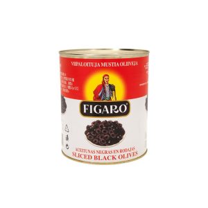 Figaro Sliced Black Olives 6x3kg