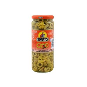 Sliced Green Olives 12x450g