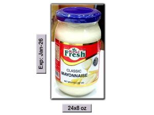 REAL FRESH MAYONNAISE 8 Oz